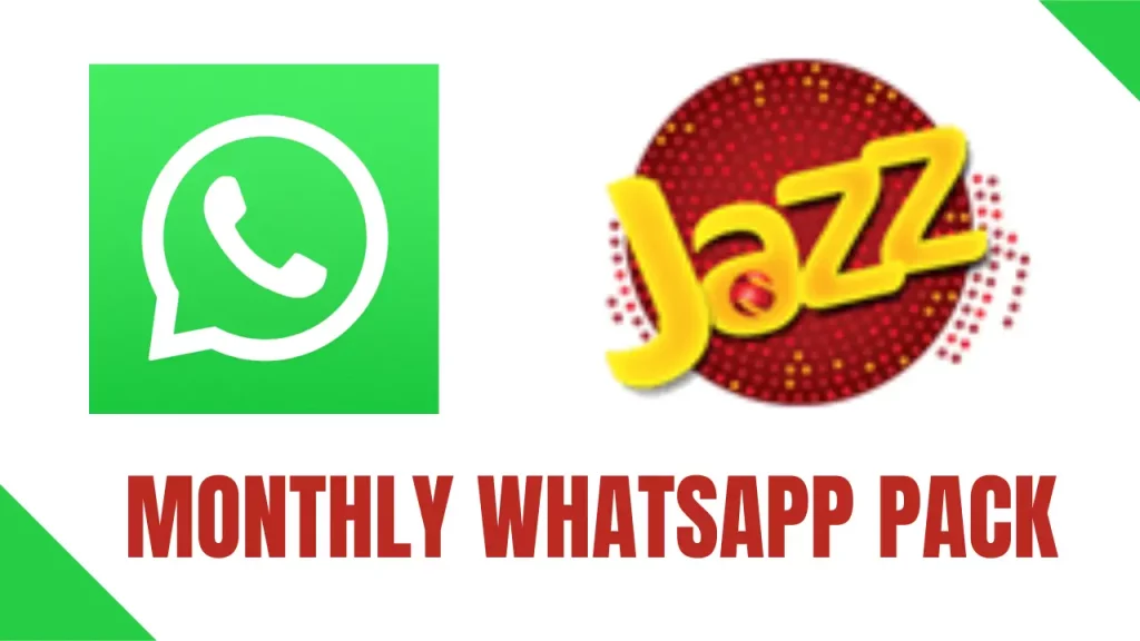 MONTHLY JAZZ WHATSAPP PACKAGE -TECHPRICE.PK