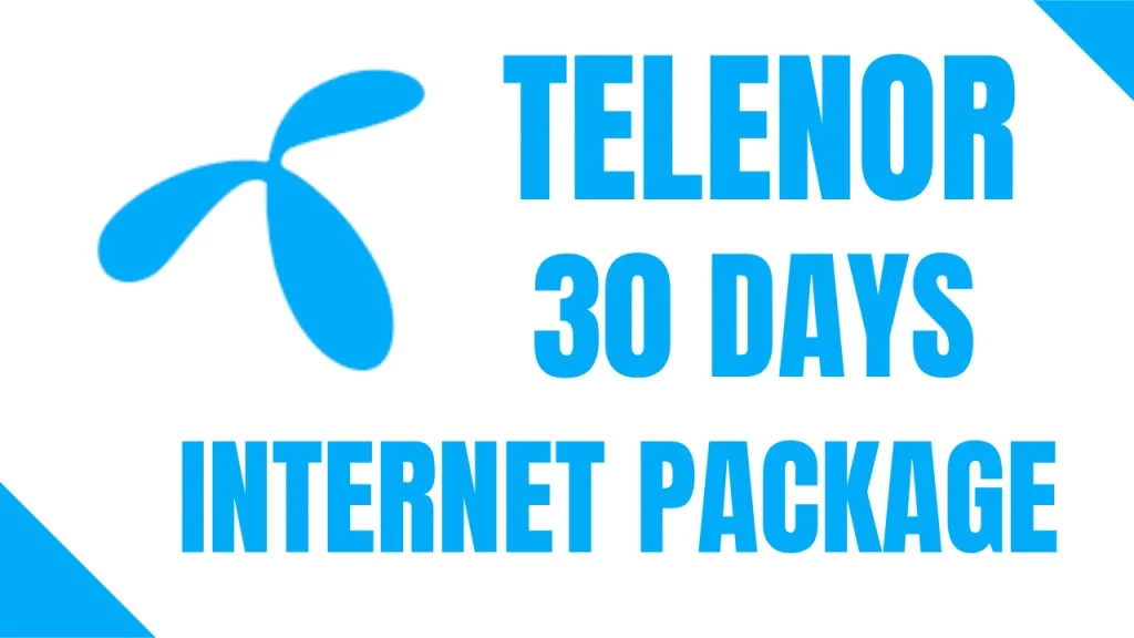 Telenor Monthly Internet Package