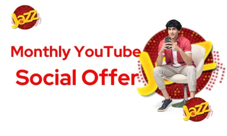 Monthly YouTube & Social Offer - Jazz Packages